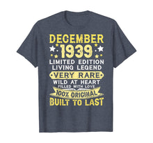 Load image into Gallery viewer, Funny shirts V-neck Tank top Hoodie sweatshirt usa uk au ca gifts for 1939 December 80 Years Old Tee 80th Birthday Gifts Christmas T-Shirt 631572
