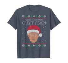 Load image into Gallery viewer, Unique Graphics Make Christmas Great Again Funny Christmas T-Shirt