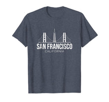 Load image into Gallery viewer, San Francisco Sf Bay Area California Skyline T Shirt