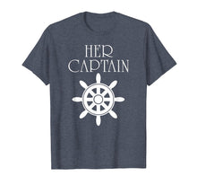 Load image into Gallery viewer, Funny shirts V-neck Tank top Hoodie sweatshirt usa uk au ca gifts for Mens Funny Cruise Her Captain His Anchor Couple Shirt 677825