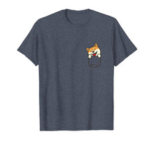 Load image into Gallery viewer, Cute Shiba Inu Owner Shirt Dog In Your Pocket Dog Lover Gift