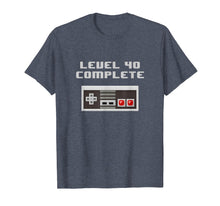 Load image into Gallery viewer, Funny shirts V-neck Tank top Hoodie sweatshirt usa uk au ca gifts for Level 40 Complete retro video games 40th Birthday Fun TShirt 804753