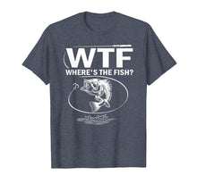 Load image into Gallery viewer, Funny shirts V-neck Tank top Hoodie sweatshirt usa uk au ca gifts for WTF Where's The Fish Funny Fishing T-Shirt 333979