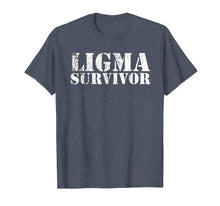 Load image into Gallery viewer, Ligma Survivor Shirt Funny Gaming Meme Apparel