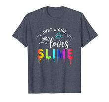 Load image into Gallery viewer, Funny shirts V-neck Tank top Hoodie sweatshirt usa uk au ca gifts for Slime Shirts for Girls Just a Girl Who Loves Slime Tee 1245648