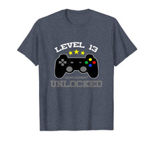 Load image into Gallery viewer, Funny shirts V-neck Tank top Hoodie sweatshirt usa uk au ca gifts for 13th Birthday Gift T Shirt - Level 13 Achievement Unlocked 2252507