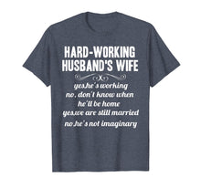 Load image into Gallery viewer, Funny shirts V-neck Tank top Hoodie sweatshirt usa uk au ca gifts for Funny Hard working husband's wife Tshirt Couple Gifts 3115932