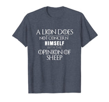 Load image into Gallery viewer, Funny shirts V-neck Tank top Hoodie sweatshirt usa uk au ca gifts for Lion does not concern With Opinion Of Sheep Shirt 1455921