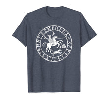 Load image into Gallery viewer, Funny shirts V-neck Tank top Hoodie sweatshirt usa uk au ca gifts for Viking Norse Mythology Wotan, Sleipnir, Twin Ravens T-Shirt 2398790