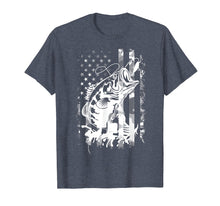 Load image into Gallery viewer, Funny shirts V-neck Tank top Hoodie sweatshirt usa uk au ca gifts for Fishing Tees Camouflage USA Flag for Bass Fisherman Gifts 1112153