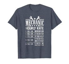 Load image into Gallery viewer, Funny Auto Mechanic Hourly Rate - Best Gift Idea T-Shirt
