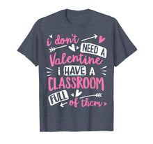 Load image into Gallery viewer, Teacher Valentines Day T Shirt Funny Classroom School Gift