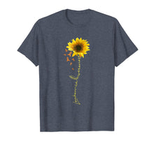 Load image into Gallery viewer, September Leukemia Cancer Awareness Month Sunflower T Shirt