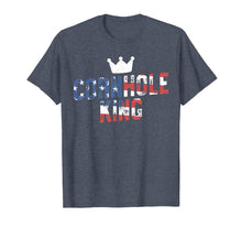 Load image into Gallery viewer, Funny shirts V-neck Tank top Hoodie sweatshirt usa uk au ca gifts for Cornhole King - Funny T Shirt American Flag 4th of July 1736162