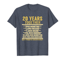 Load image into Gallery viewer, Funny shirts V-neck Tank top Hoodie sweatshirt usa uk au ca gifts for 20 Year Anniversary T Shirt 20th Wedding Gift Couples 3136039