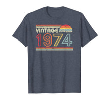 Load image into Gallery viewer, 1974 Vintage T Shirt, Birthday Gift Tee. Retro Style Shirt.
