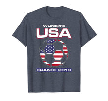 Load image into Gallery viewer, Women USA Soccer France 2019 Tshirt World Tournament shirt 41569