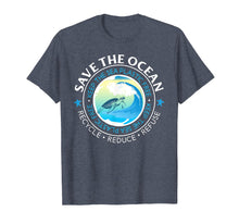 Load image into Gallery viewer, Funny shirts V-neck Tank top Hoodie sweatshirt usa uk au ca gifts for Save The Ocean Keep The Sea Plastic Free Turtle Lover Tshirt 1571240