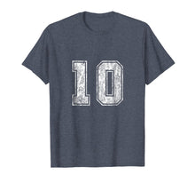Load image into Gallery viewer, Funny shirts V-neck Tank top Hoodie sweatshirt usa uk au ca gifts for Number 10 T-Shirt Vintage Ten Tee Sports Design 1546275