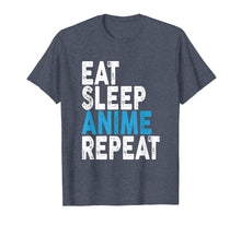 Load image into Gallery viewer, Funny shirts V-neck Tank top Hoodie sweatshirt usa uk au ca gifts for Eat Sleep Anime Repeat T-shirt | Manga Tee 3858083