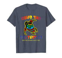 Load image into Gallery viewer, Funny shirts V-neck Tank top Hoodie sweatshirt usa uk au ca gifts for Save the Sea Turtles T-Shirt Keep Oceans Plastic Free Gift 1671876