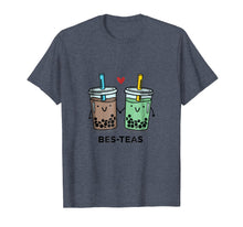 Load image into Gallery viewer, Bes-Teas - Besties Best Friends Bubble Tea Boba Cute T Shirt