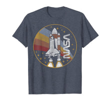 Load image into Gallery viewer, NASA Shuttle Launch With Rainbow Graphic T-Shirt C1 82776