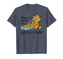 Load image into Gallery viewer, Funny shirts V-neck Tank top Hoodie sweatshirt usa uk au ca gifts for Garfield Mmm Lasagna 604585