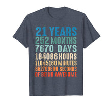 Load image into Gallery viewer, Funny shirts V-neck Tank top Hoodie sweatshirt usa uk au ca gifts for 21 Years Old 21st Birthday Vintage Retro T Shirt 252 Months 1215934
