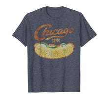 Load image into Gallery viewer, Funny shirts V-neck Tank top Hoodie sweatshirt usa uk au ca gifts for Chicago Style Hot Dog Distressed T-Shirt 754556