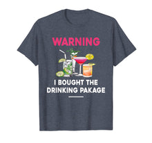 Load image into Gallery viewer, Funny Cruise T-Shirt Warning I Bought The Drink Package Gift