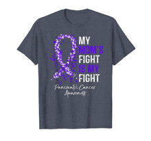 Load image into Gallery viewer, Funny shirts V-neck Tank top Hoodie sweatshirt usa uk au ca gifts for My Mom's Fight Is My Fight Pancreatic Cancer Awareness Gifts T-Shirt 1739472