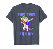 Load image into Gallery viewer, Funny shirts V-neck Tank top Hoodie sweatshirt usa uk au ca gifts for Ping Pong Squad Dabbing Unicorn Funny Table Tennis T-shirt 1443890
