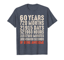 Load image into Gallery viewer, Funny shirts V-neck Tank top Hoodie sweatshirt usa uk au ca gifts for 60 Years Old 60th Birthday Vintage Retro T Shirt 720 Months 1428598
