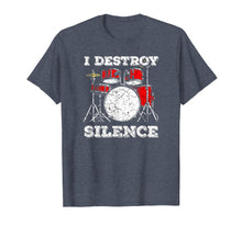 Load image into Gallery viewer, Drum Kit T-Shirt Percussionist Drummer Quote Apparel T-Shirt