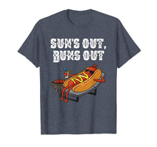 Load image into Gallery viewer, Suns Out Buns Out T-Shirt Funny Hot Dog Tee Food Lover Gift