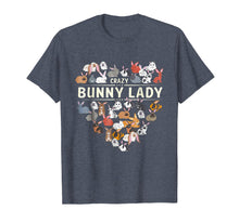 Load image into Gallery viewer, Funny shirts V-neck Tank top Hoodie sweatshirt usa uk au ca gifts for Crazy Bunny Lady Rabbit Lover Funny Cute Shirt Gift 243646