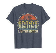 Load image into Gallery viewer, Born June 1969 Limited Edition T-Shirt 50th Birthday Gifts 32963