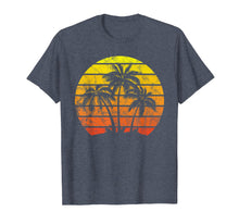 Load image into Gallery viewer, Retro Vintage Sunset Coco Palm Tree Shirts Tropical Beach