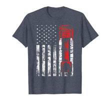 Load image into Gallery viewer, Funny shirts V-neck Tank top Hoodie sweatshirt usa uk au ca gifts for Patriotic Auto & Diesel Mechanic USA Flag Piston T-shirt 1410921