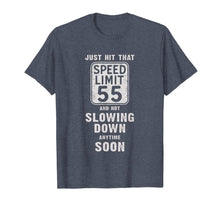 Load image into Gallery viewer, Happy 55th Birthday with Speed Limit Sign 55 Shirt T-Shirt-315659