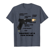 Load image into Gallery viewer, Anatomy of a Pew Pewer Ammo and Gun Amendment Meme Lovers T-Shirt-119520