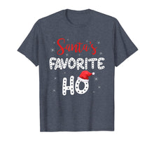 Load image into Gallery viewer, Xmas Gifts Santa's Favorite Ho With Santa Hat Christmas T-Shirt