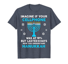 Load image into Gallery viewer, Funny Hanukkah Gifts Cellphone Chanukkah T-Shirt-151045