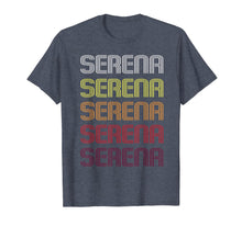 Load image into Gallery viewer, Serena Retro Wordmark Pattern - Vintage Style T-Shirt T-Shirt