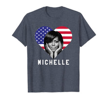 Load image into Gallery viewer, I Love Michelle Obama USA Melanin Black Girl Magic T-Shirt-2153275