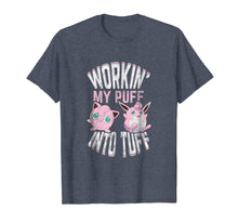 Load image into Gallery viewer, Workin' My Puff into Tuff T shirt, Workout shirt 210081