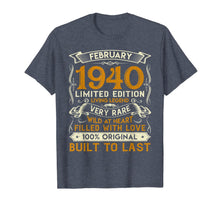 Load image into Gallery viewer, February 1940 Shirt 80 Years Old 80th Birthday Gifts T-Shirt-1285668