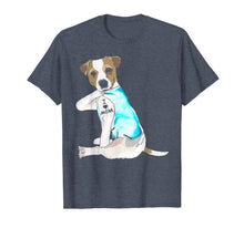 Load image into Gallery viewer, I Love Mom Jack Russell Terrier Tattooed T-Shirt-394121