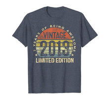 Load image into Gallery viewer, 7 Year Old Gifts Vintage 2013 Limited Edition 7th Birthday TShirt232791